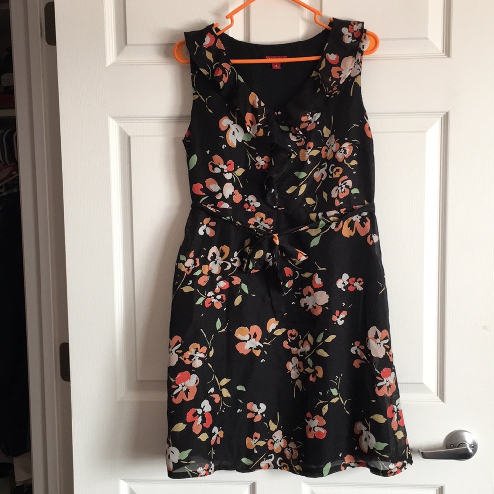 Floral Merona dress - with pockets!